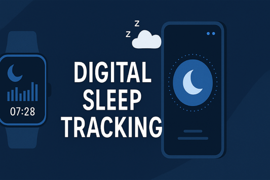 Banner image promoting digital sleep tracking apps for better rest