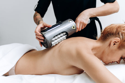 Heated massagers for muscle recovery, providing pain relief and improved flexibility through heat therapy.