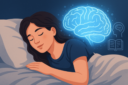 A woman sleeping peacefully, symbolizing memory and cognitive repair