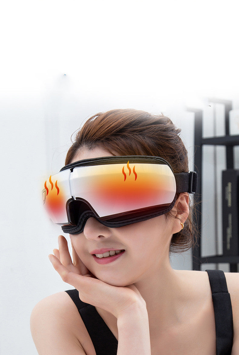 Smart Electric Eye Massager with Heat & Vibration