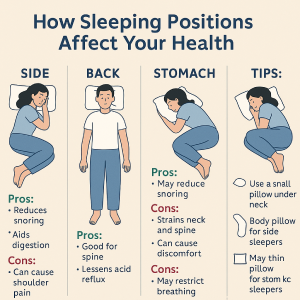 Find Your Perfect Sleeping Position for Better Health