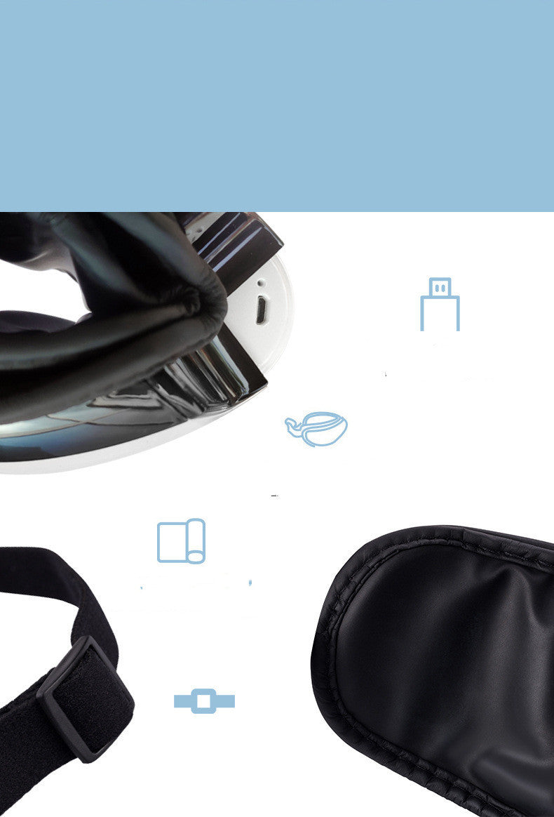 Smart Electric Eye Massager with Heat & Vibration