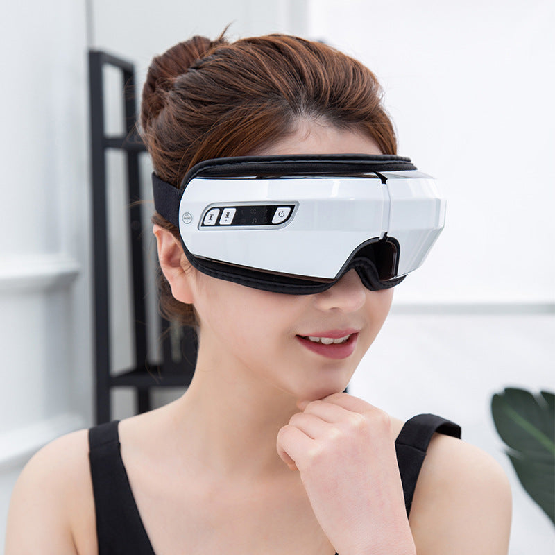 Smart Electric Eye Massager with Heat & Vibration
